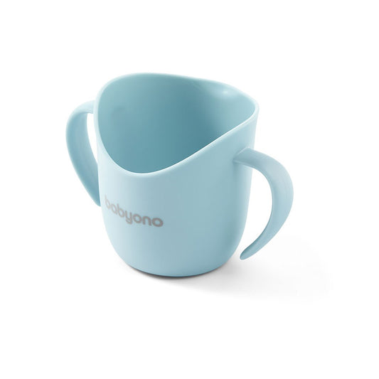 Ergonomikus ivástanuló bögre baby Ono FLOW világoskék
