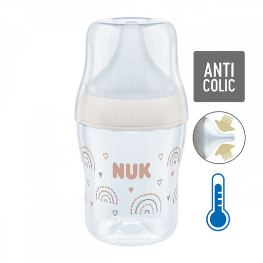 baba cumisüveg NUK Perfect Match Temperature Control 150 ml fehér