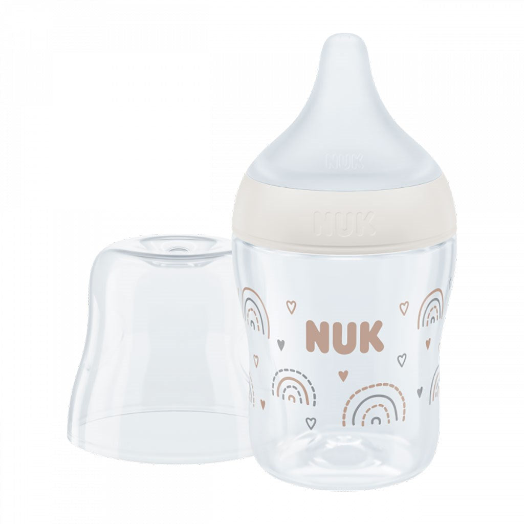 baba cumisüveg NUK Perfect Match Temperature Control 150 ml fehér