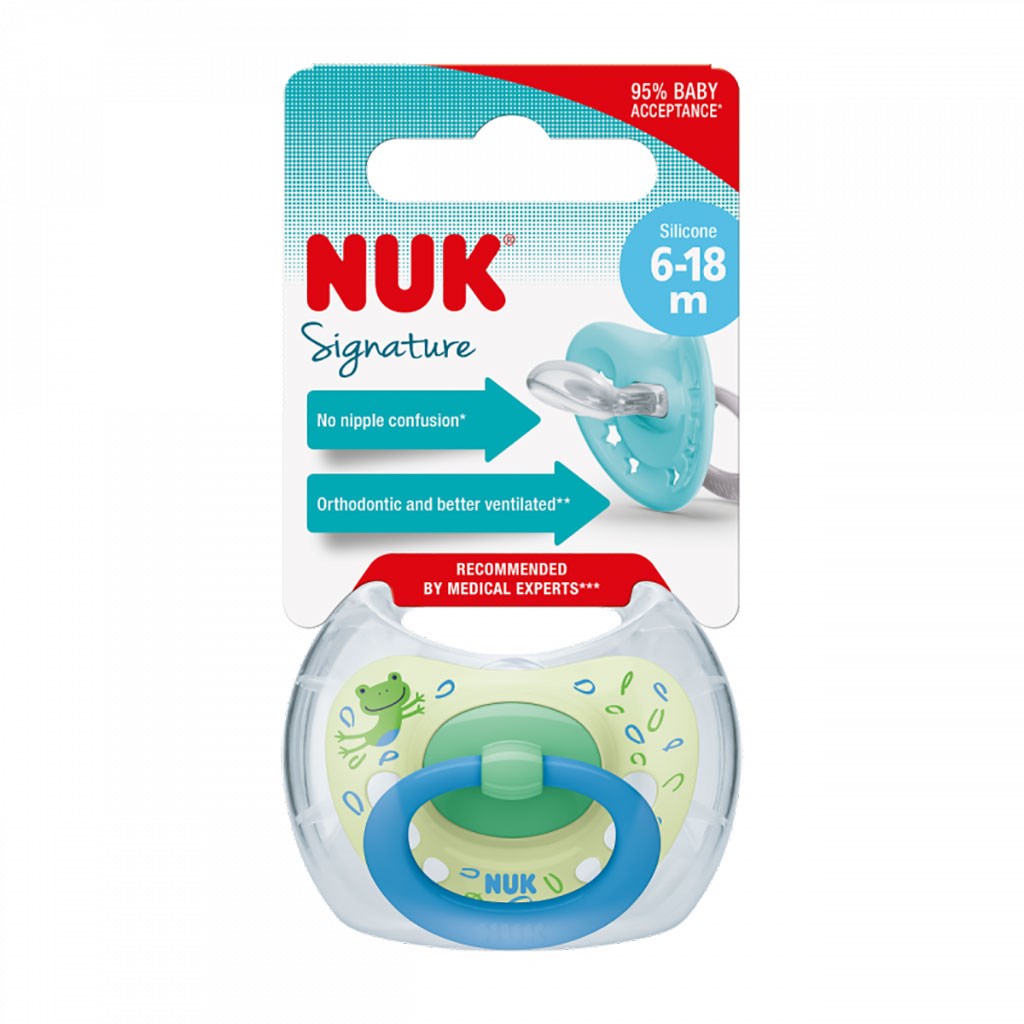 baba cumi  NUK Signature 6-18 h blue