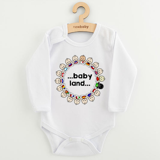Gyermekek body nyomtatással New baby ...baby land...