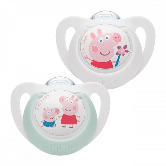 baba cumi  NUK Star Peppa Pig 6-18m  2 db