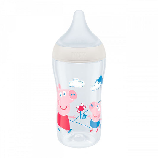 baba cumisüveg NUK Perfect Match Peppa Pig Temperature Control 260 ml