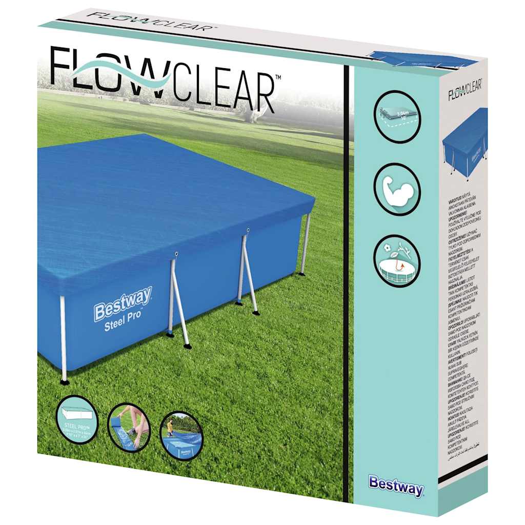 Flowclear medencetakaró 304 x 205 x 66 cm