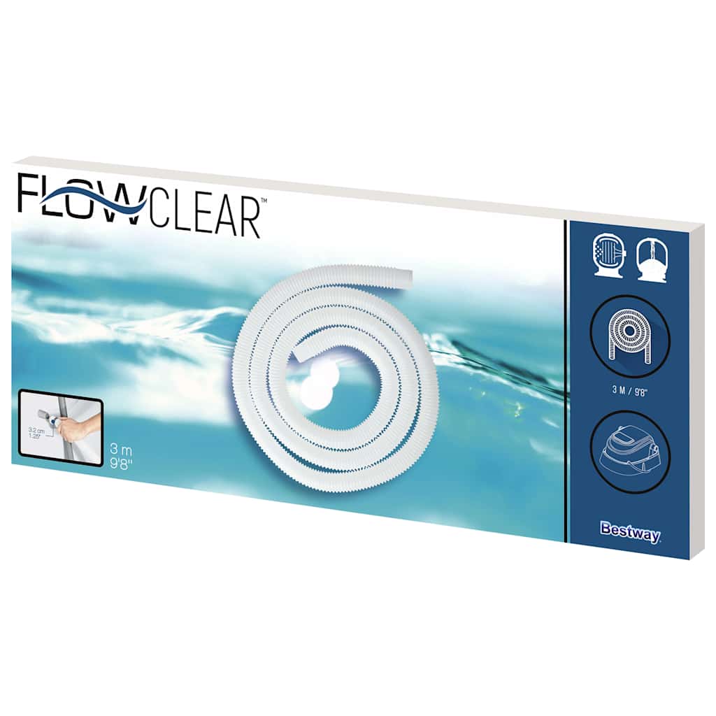 Flowclear póttömlő 32 mm