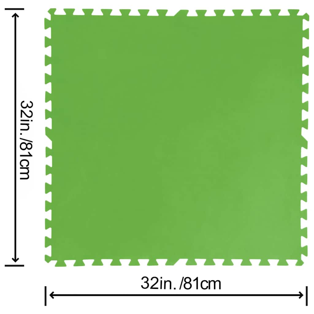 Flowclear 9 db zöld padlóvédő 5,47 m²