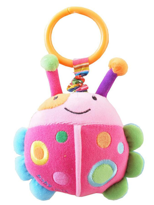 Vibrálós gyerek plüss játék baby Mix  katicabogár