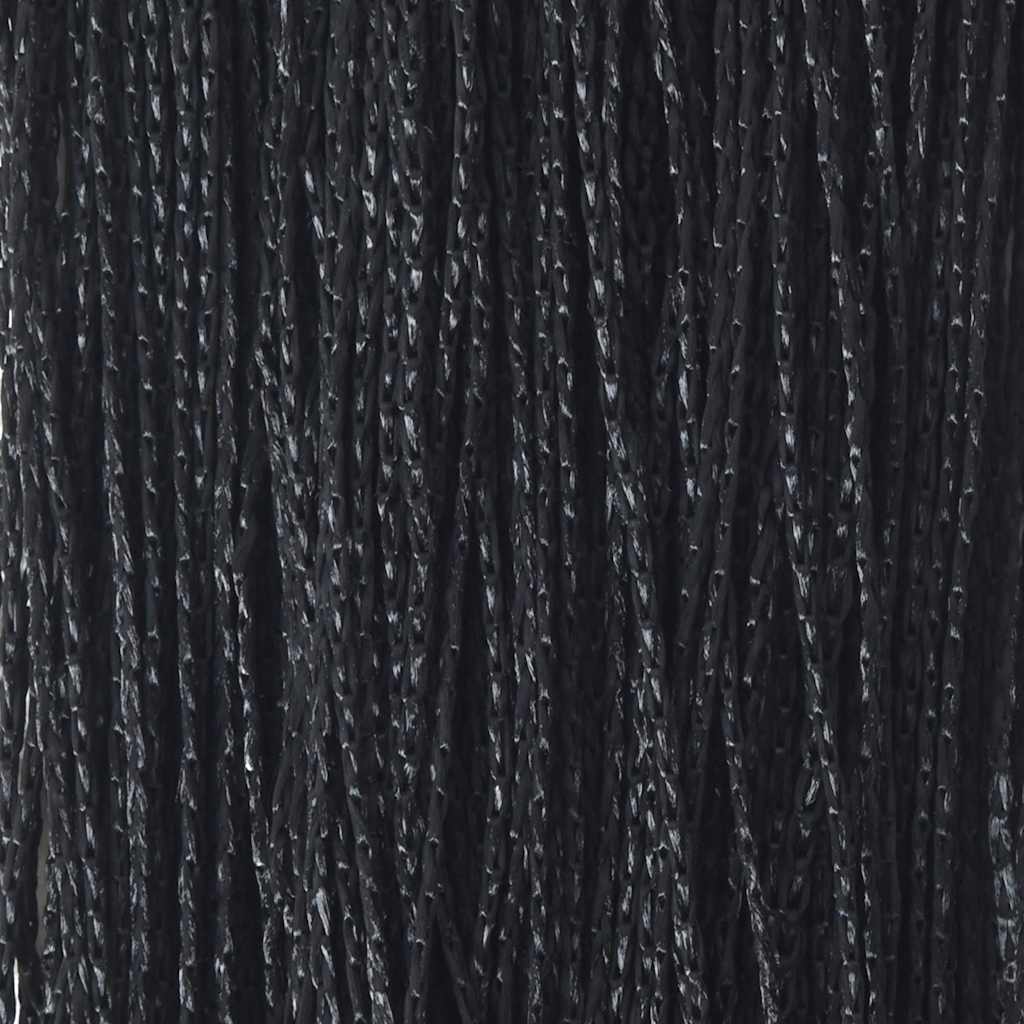 2 db fekete zsinórfüggöny 140 x 250 cm