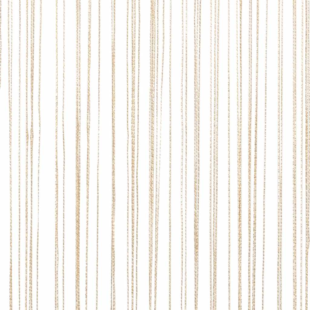 2 db bézs zsinórfüggöny 100 x 250 cm