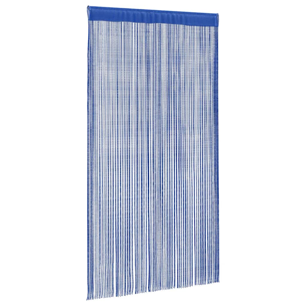 2 db kék zsinórfüggöny 100 x 250 cm