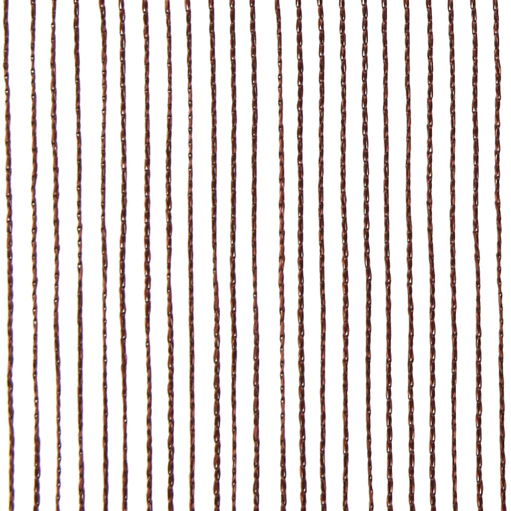 2 db barna zsinórfüggöny 100 x 250 cm