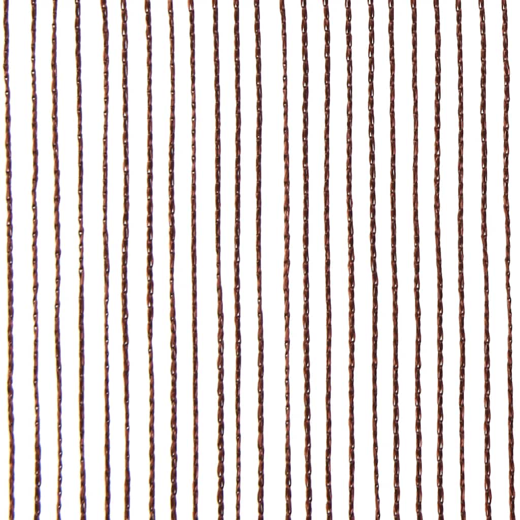 2 db barna zsinórfüggöny 140 x 250 cm