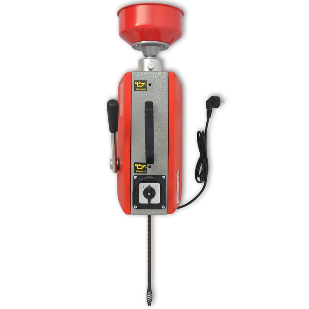 csőtisztító gép 250 W 15 m x 16 mm; 4,5 m x 9,5 mm