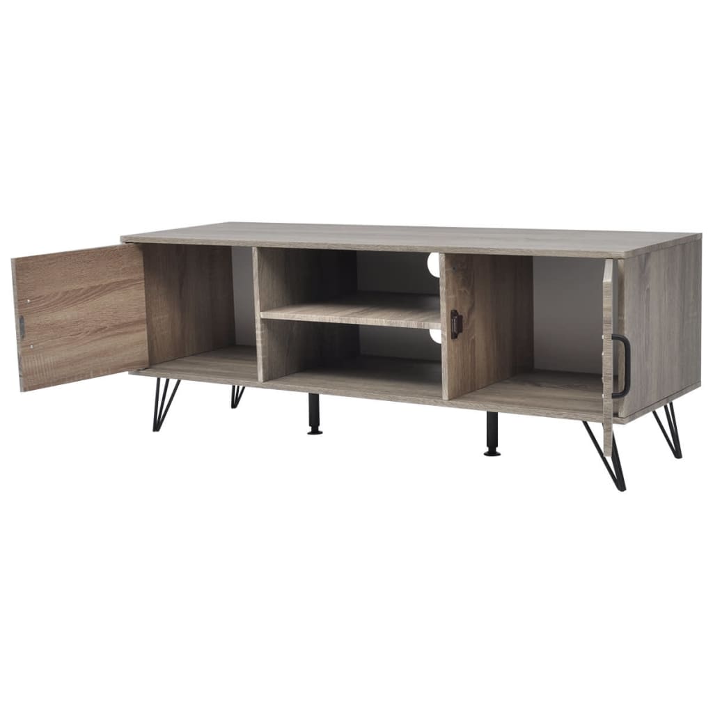 szürke TV-szekrény 120 x 40 x 45 cm