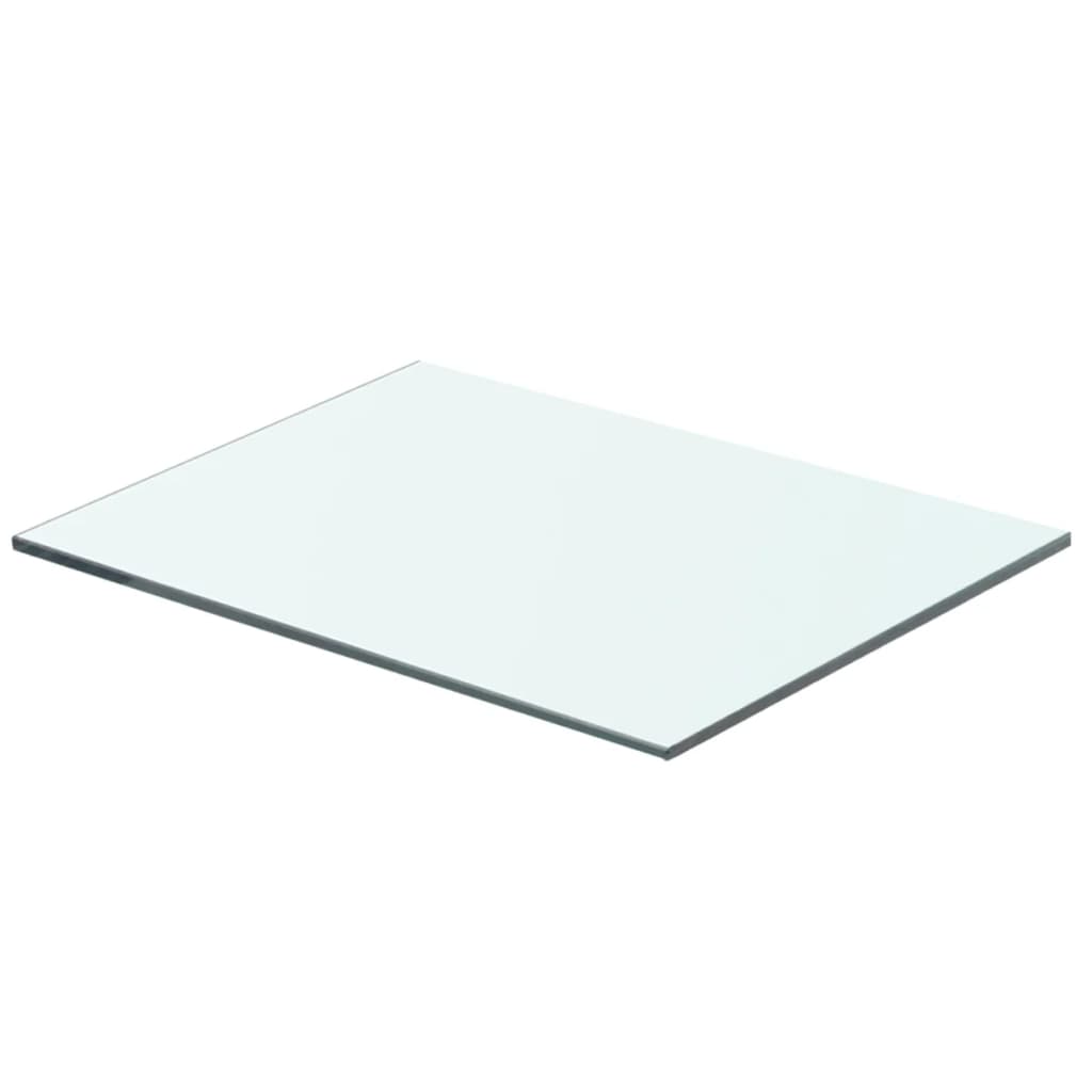40x25 cm átlátszó panel üvegpolc