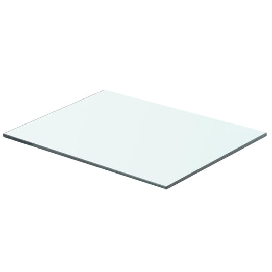 40x25 cm átlátszó panel üvegpolc