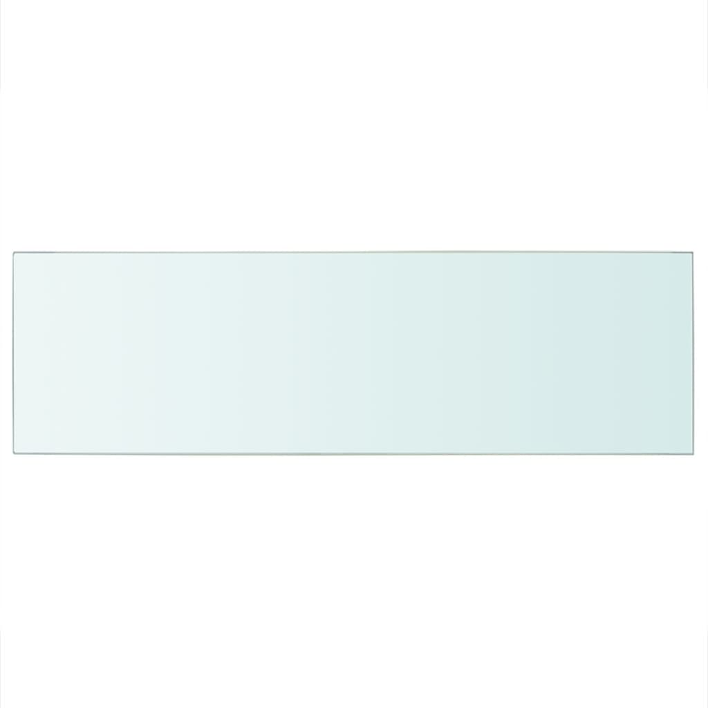 80x25 cm átlátszó panel üvegpolc