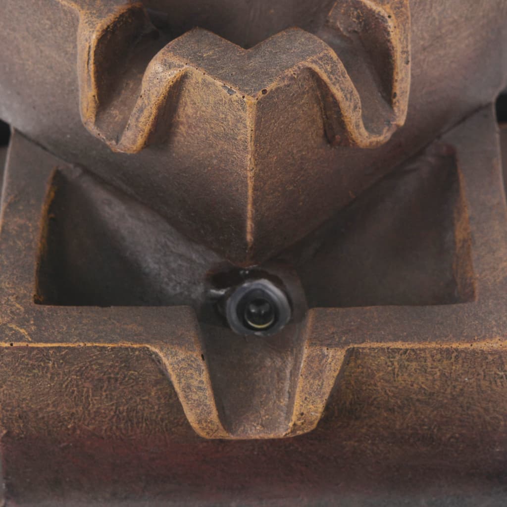 beltéri műgyanta szökőkút LED megvilágítással