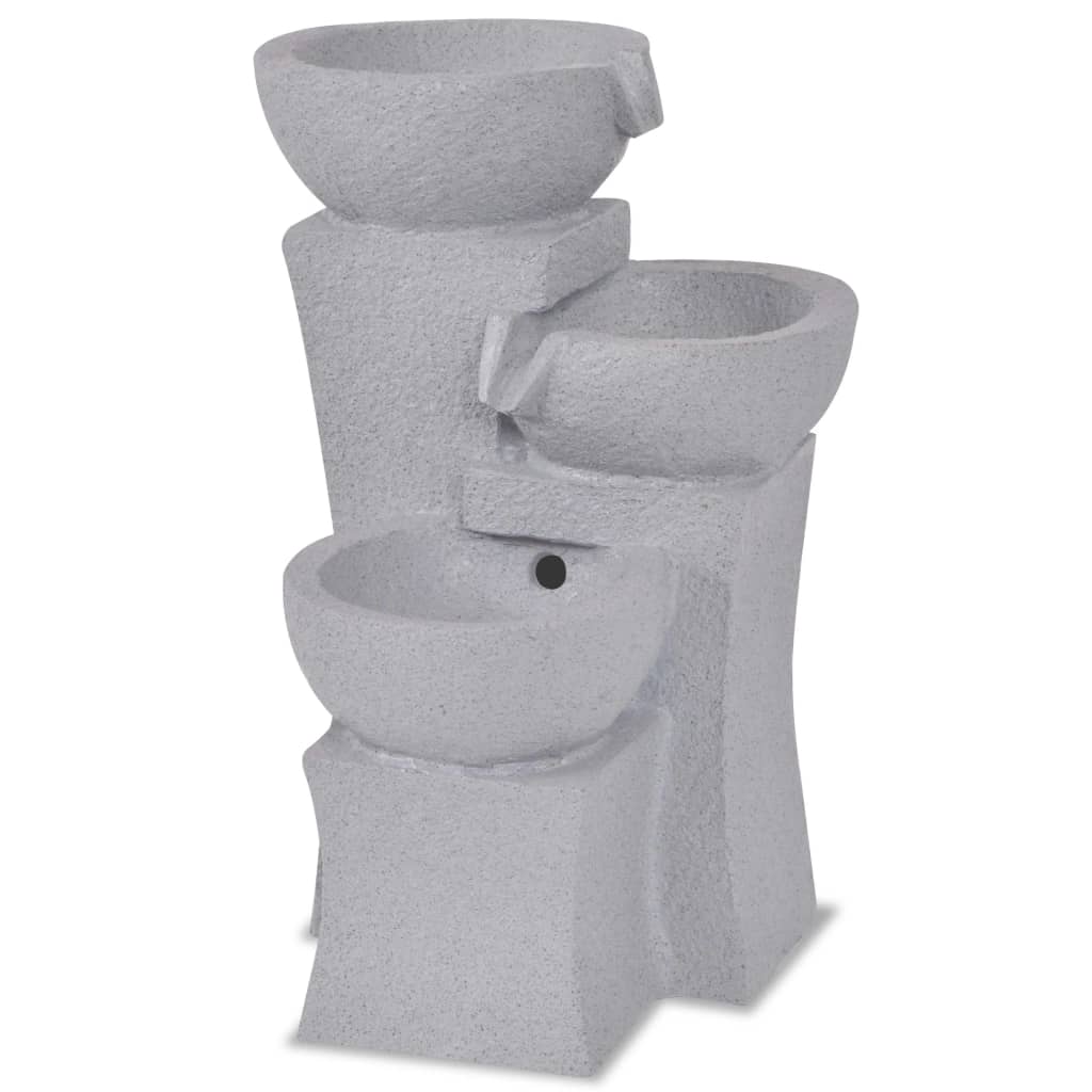 beltéri műgyanta szökőkút LED megvilágítással