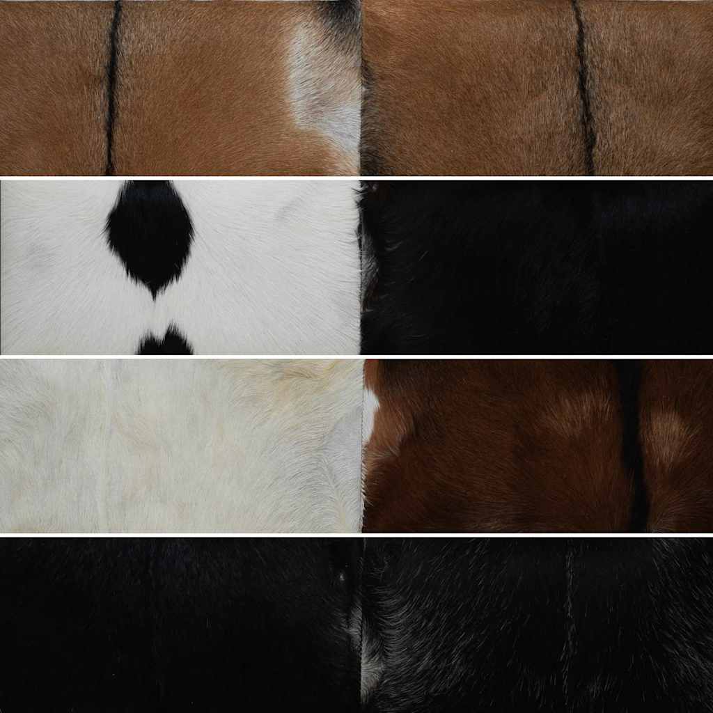 tíkfa pad kecskebőr kárpittal