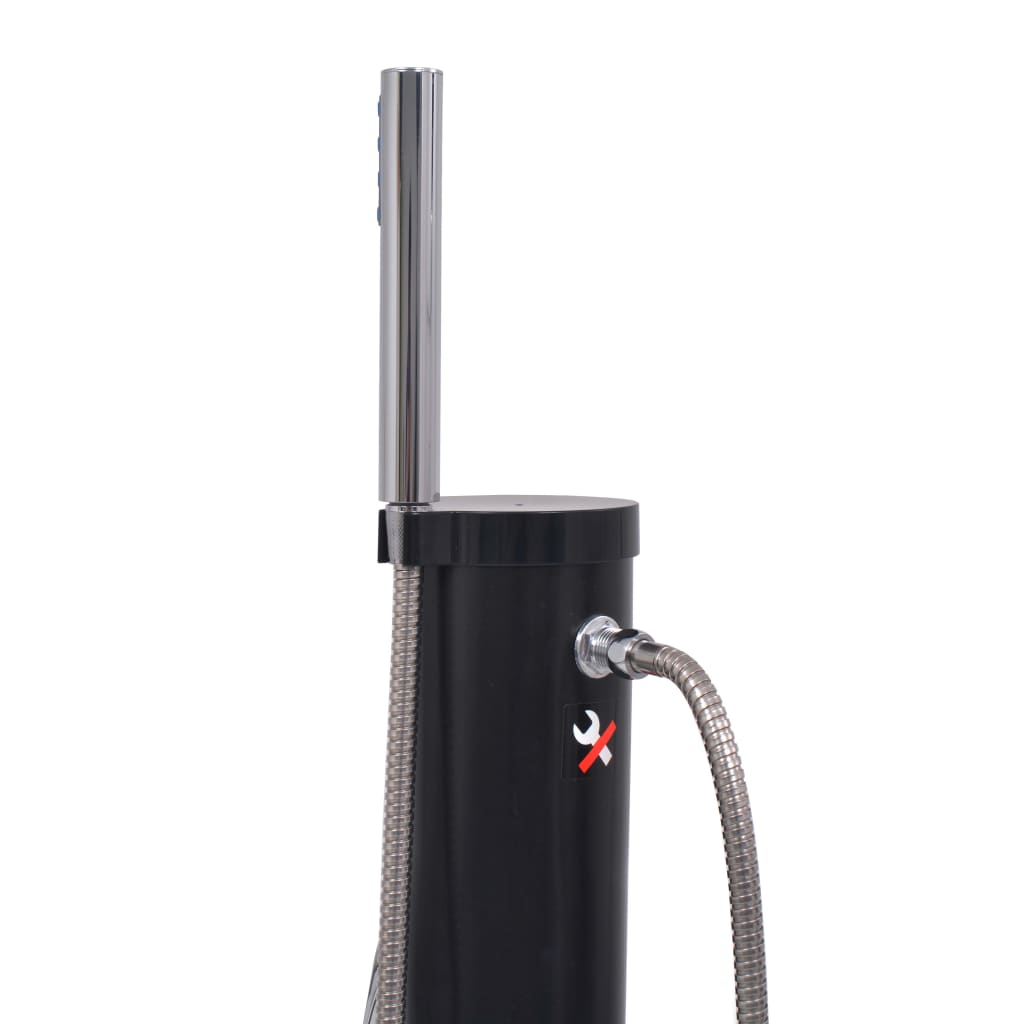 szolár PVC acél zuhanyzó 8 L