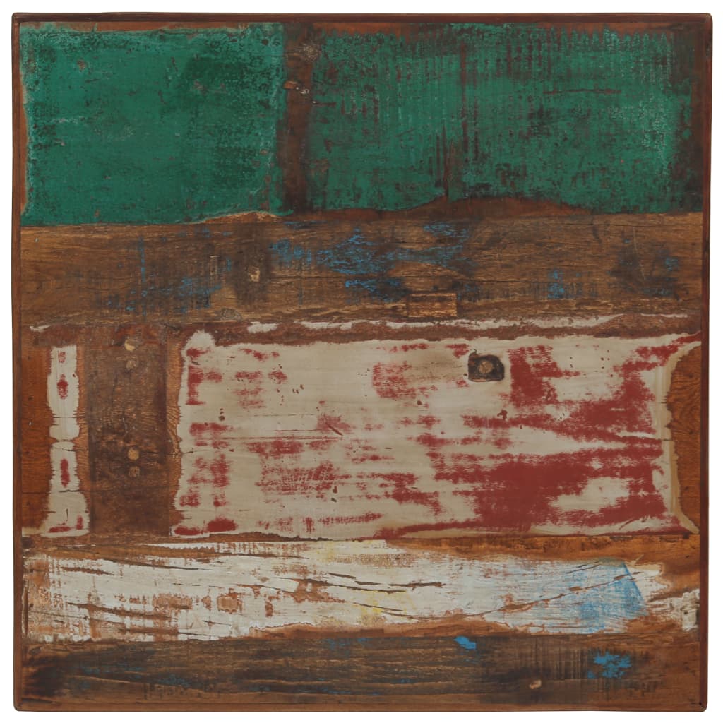 3 részes, többszínű, tömör újrahasznosított fa bárszett