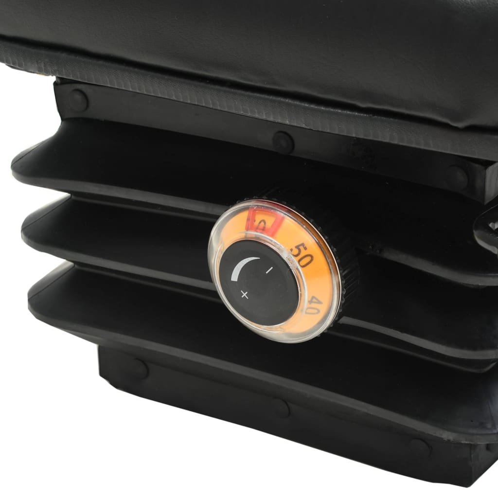 targonca és traktorülés felfüggesztéssel, állítható háttámlával