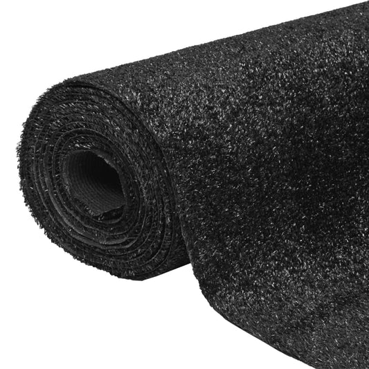 fekete műfű 1 x 20 m / 7-9 mm
