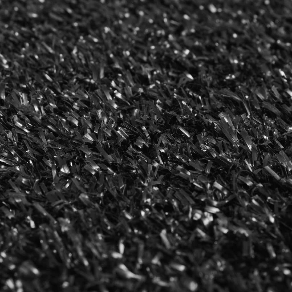 fekete műfű 1 x 20 m / 7-9 mm