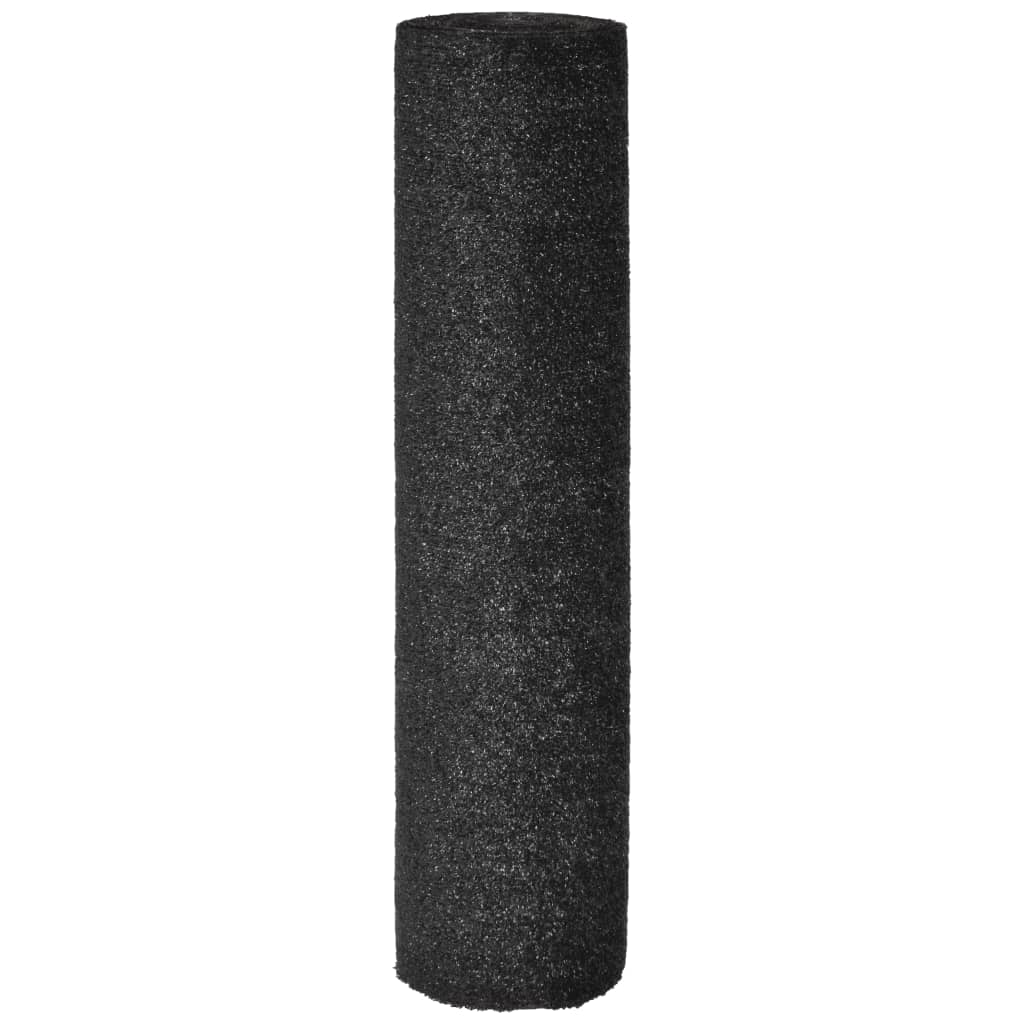 fekete műfű 1 x 20 m / 7-9 mm