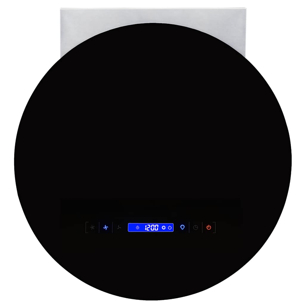 érintős LED-es fali páraelszívó LCD-kijelzővel 756 m³/óra