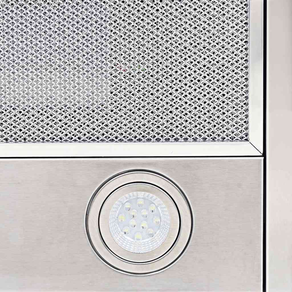érintős LED-es fali páraelszívó LCD-kijelzővel 756 m³/óra