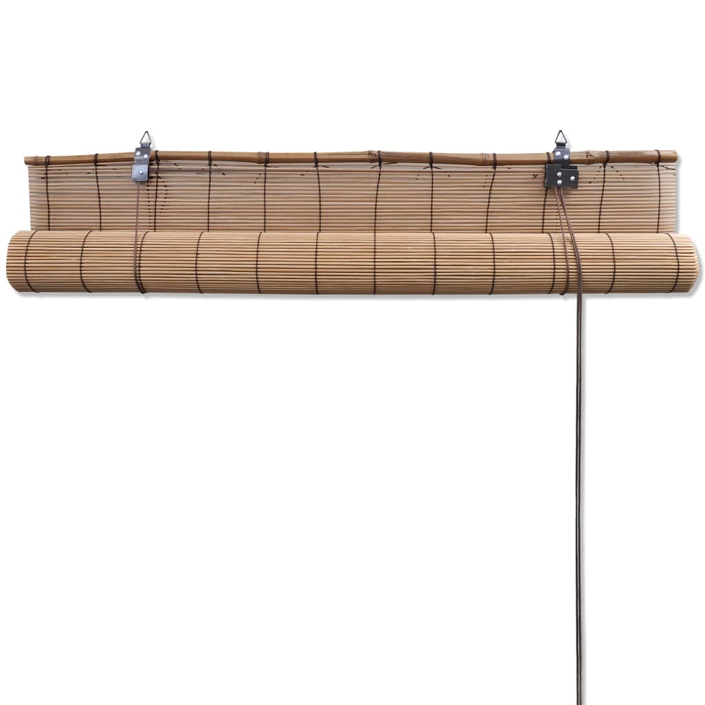 barna bambuszroló 100 x 220 cm