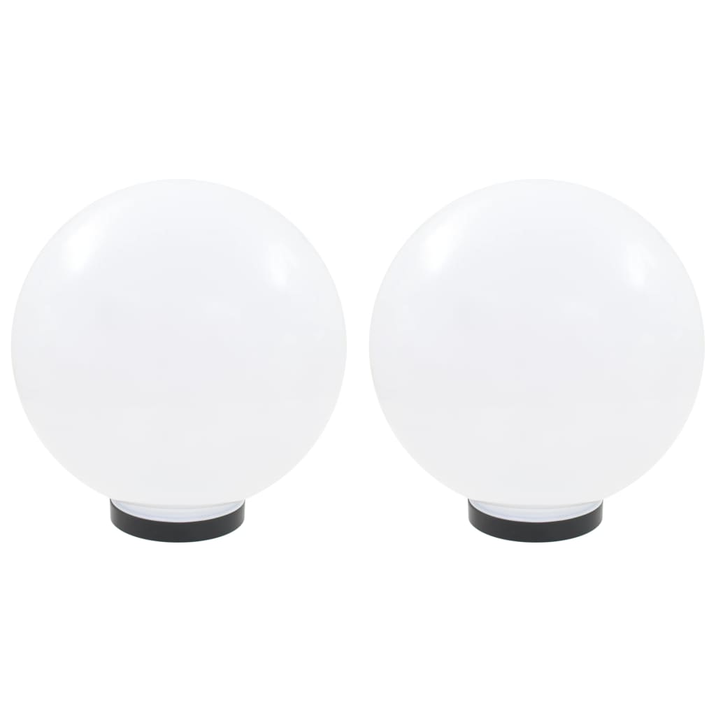 2 db LED gömblámpa 30 cm PMMA