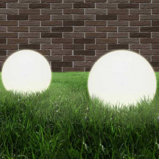 2 db LED gömblámpa 40 cm PMMA