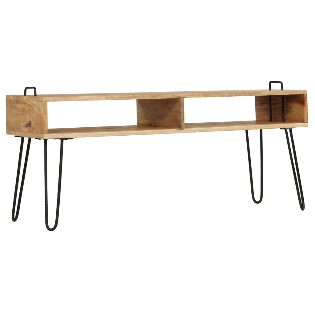 tömör mangófa TV-állvány 110 x 35 x 45 cm