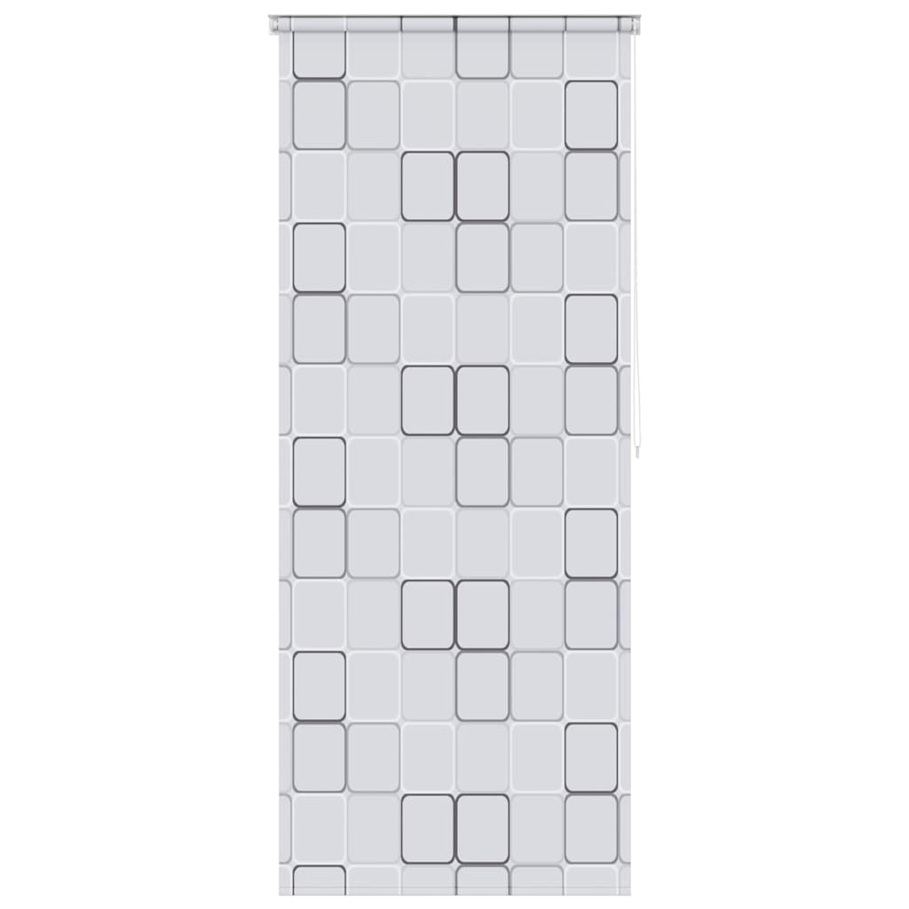 kockamintás zuhanyroló 100 x 240 cm