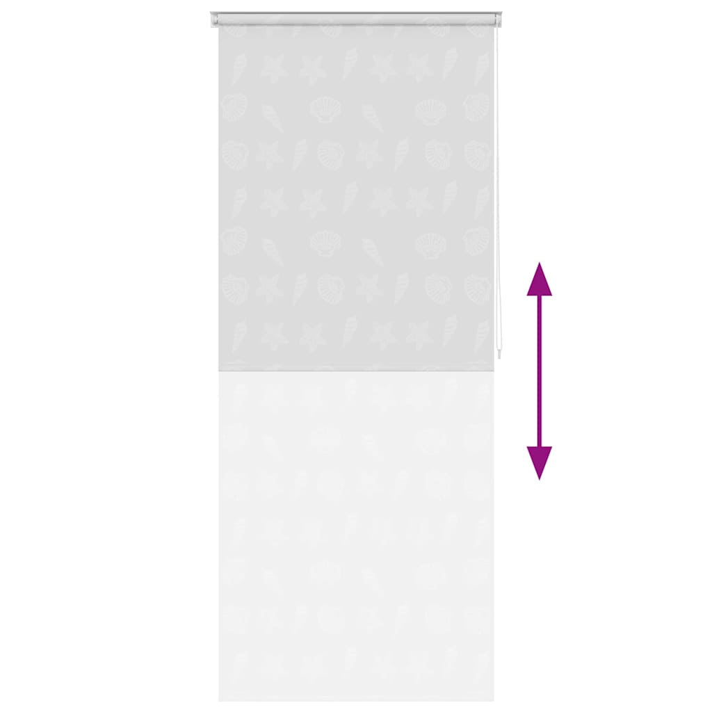 tengericsillag-mintás zuhanyroló 120 x 240 cm