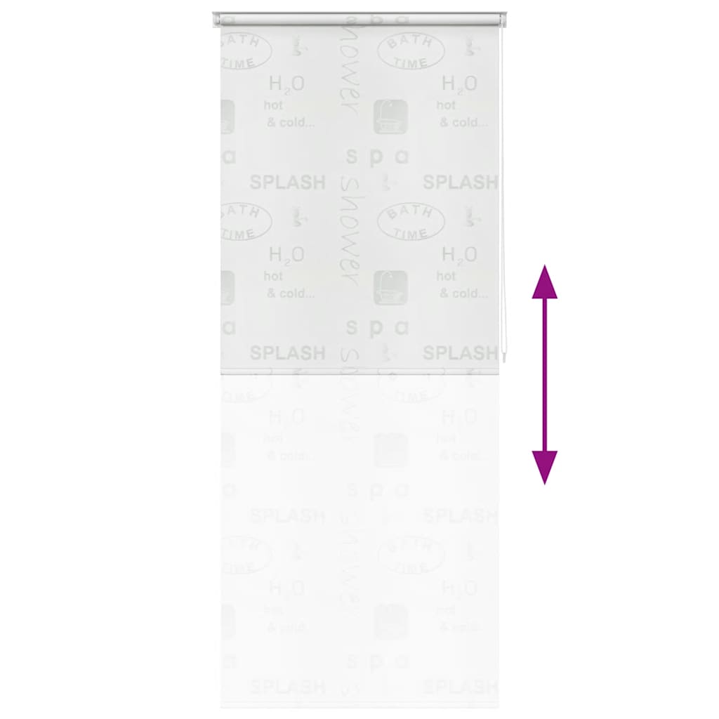 kockamintás zuhanyroló 120 x 240 cm