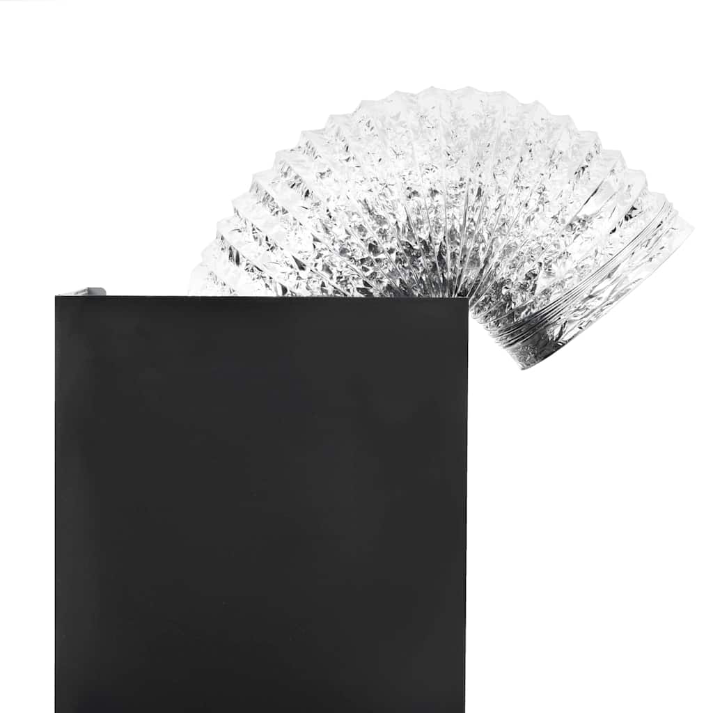 fekete rozsdamentes acél fali páraelszívó 756 m³/h 90 cm