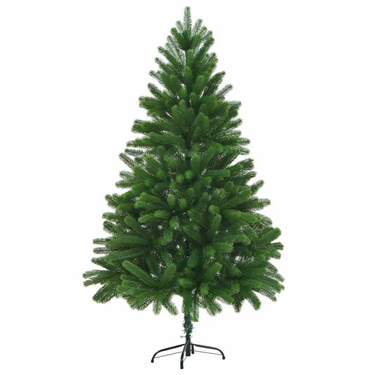 zöld műkarácsonyfa élethű tűlevelekkel 180 cm