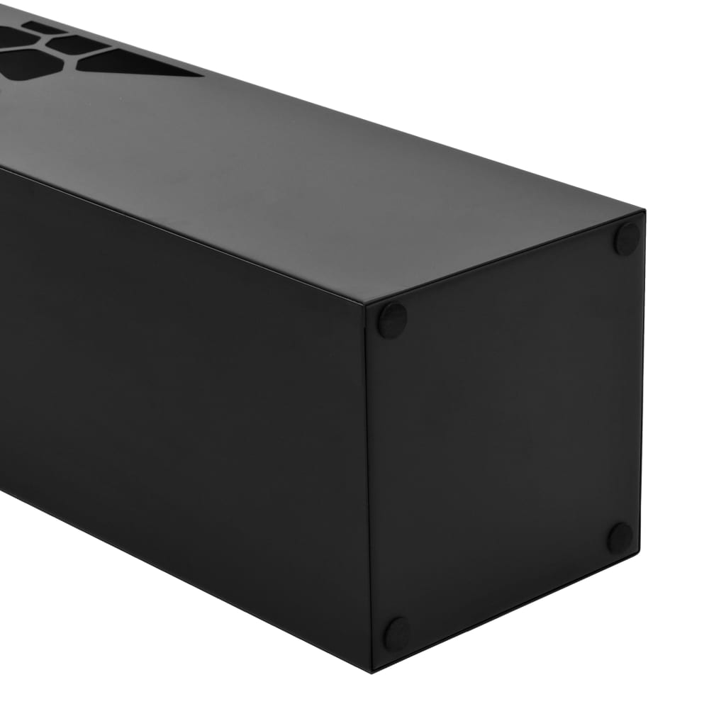 fekete acél esernyőtartó kőmintával