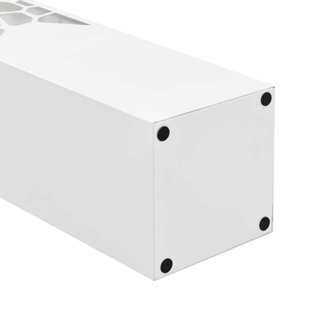 fehér acél esernyőtartó kőmintával