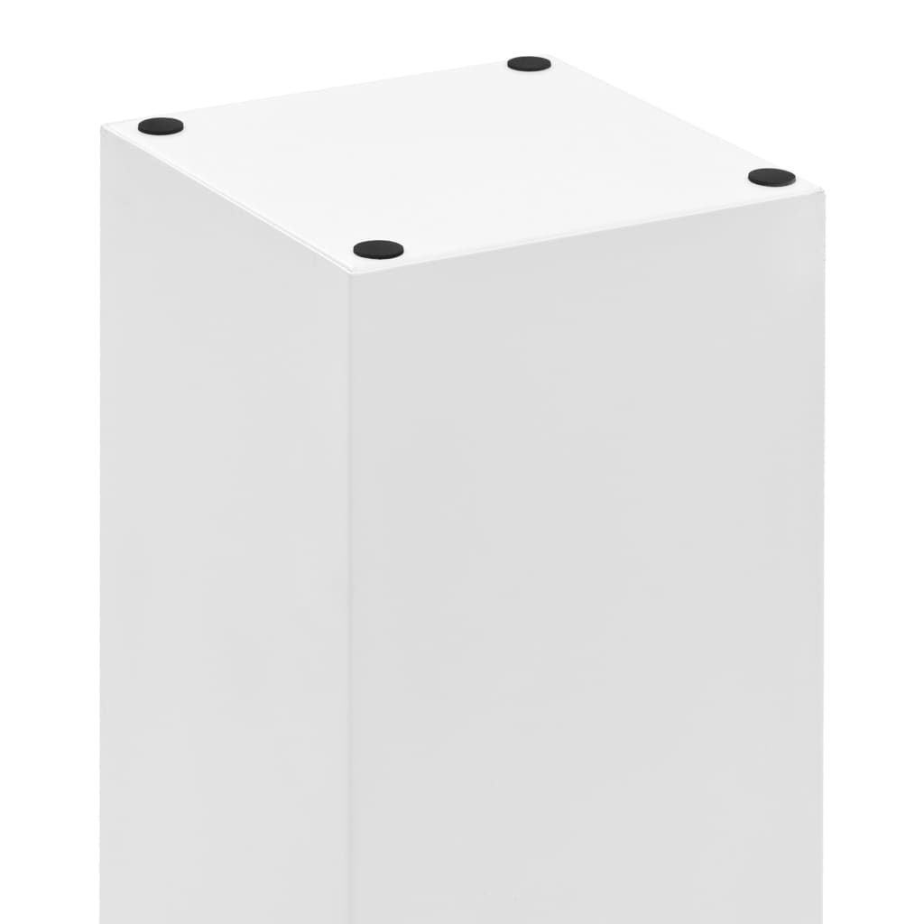 fehér acél esernyőtartó kőmintával