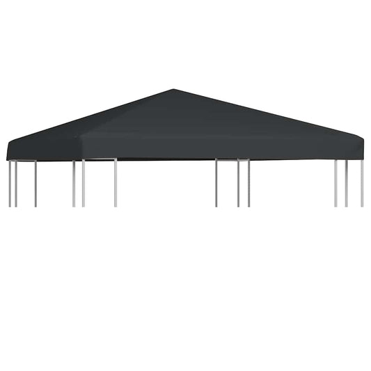 szürke pavilon tetőponyva 310 g/m², 3 x 3 m