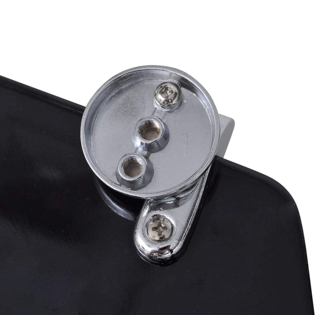 2 db fekete MDF WC ülőke