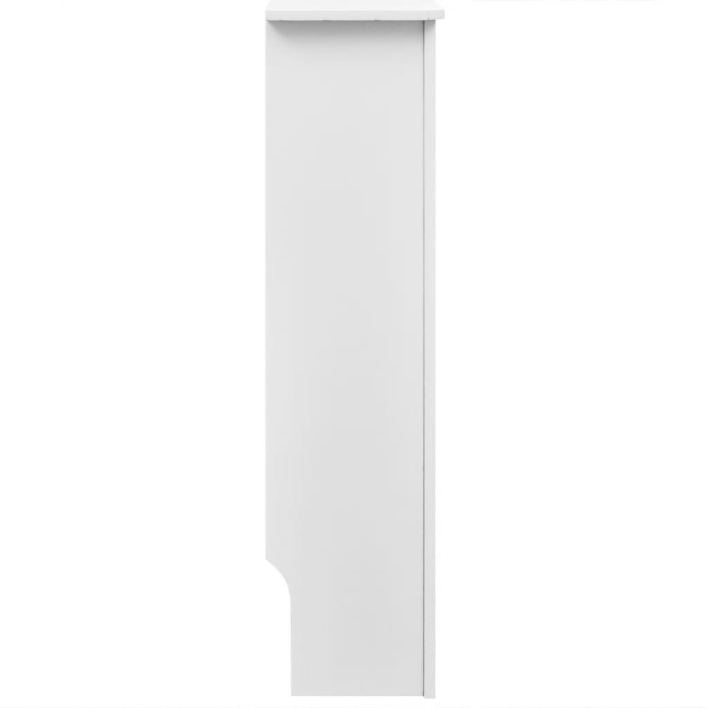 2 db fehér MDF radiátorburkolat 152 cm