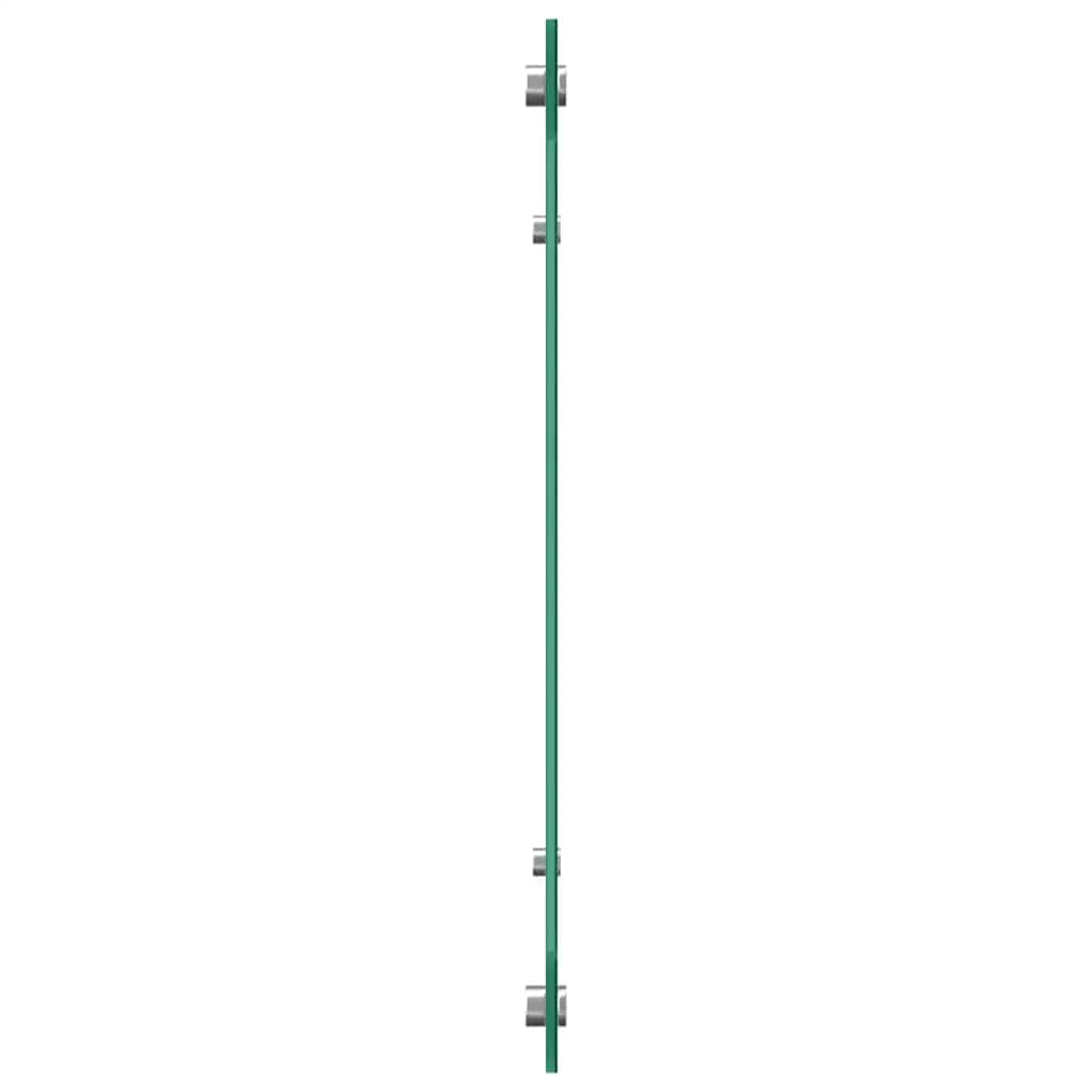 fehér edzett üveg konyhai falburkoló 80 x 60 cm