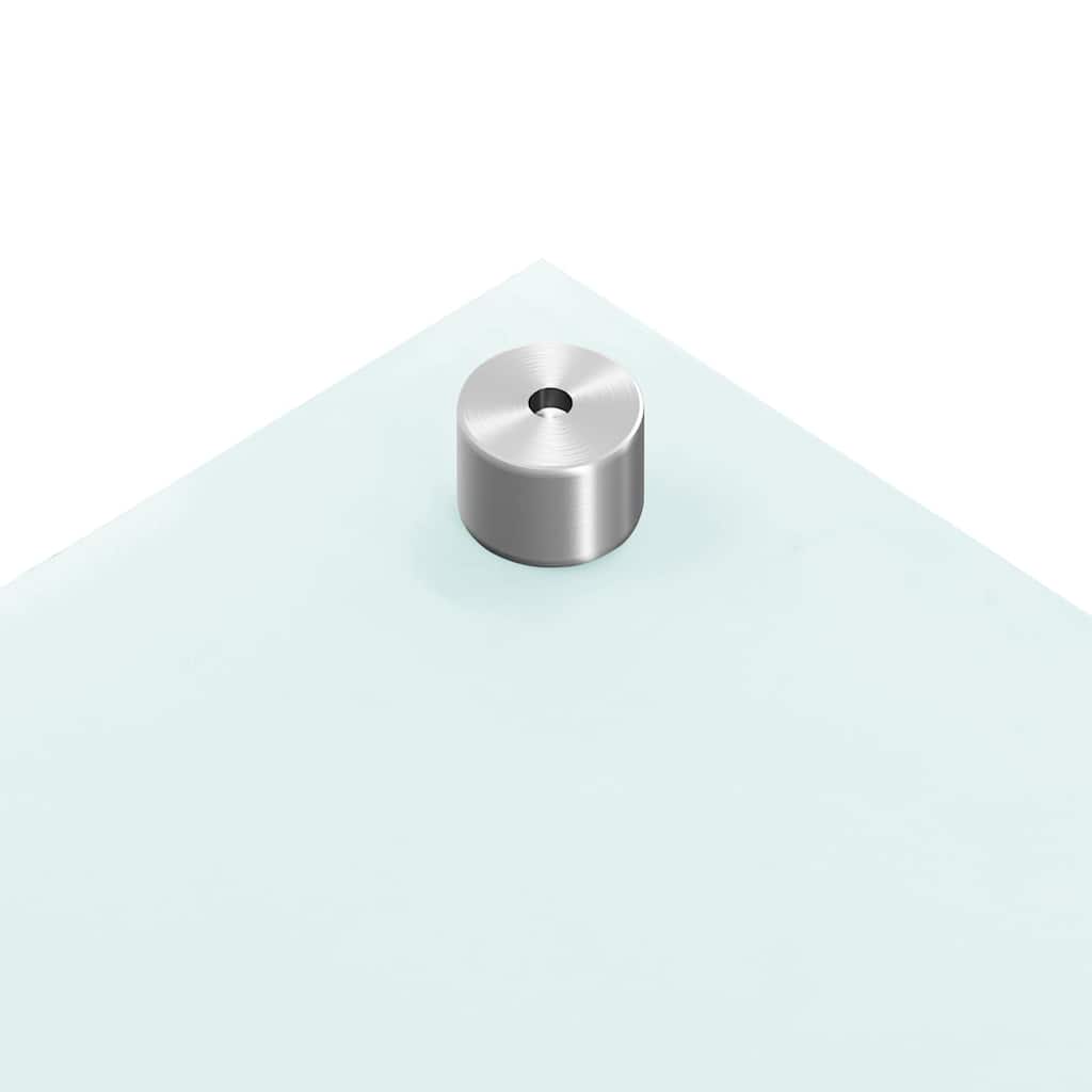 fehér edzett üveg konyhai falburkoló 90 x 60 cm