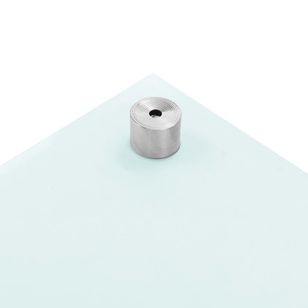 fehér edzett üveg konyhai falburkoló 100 x 60 cm